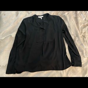 Lark & Ro semi sheer blouse medium